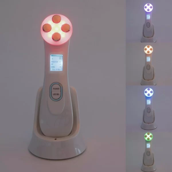 5-in-1 RF EMS LED Light Therapy for Acne Skin Tightening - Image 6