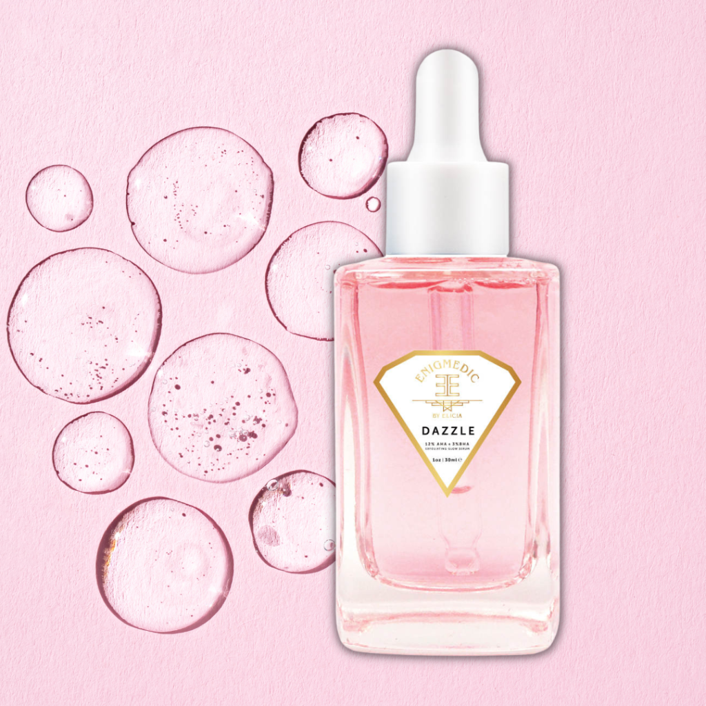 Dazzle exfoliating glow serum
