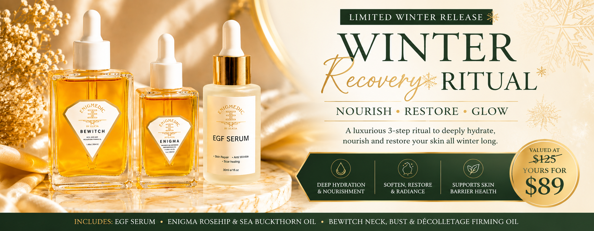 Winter Recovery ritual limited edition